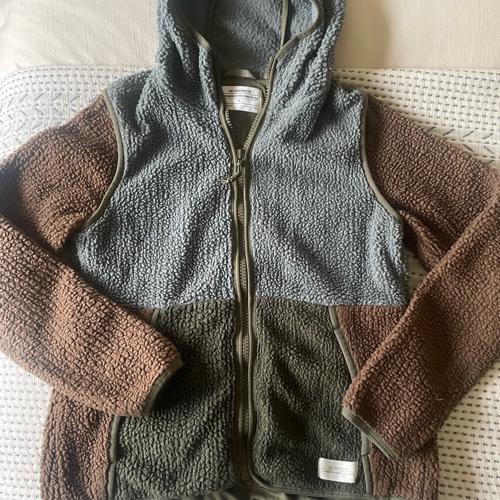 REI Co-op Cozy Two-Tone Sherpa Jacket
